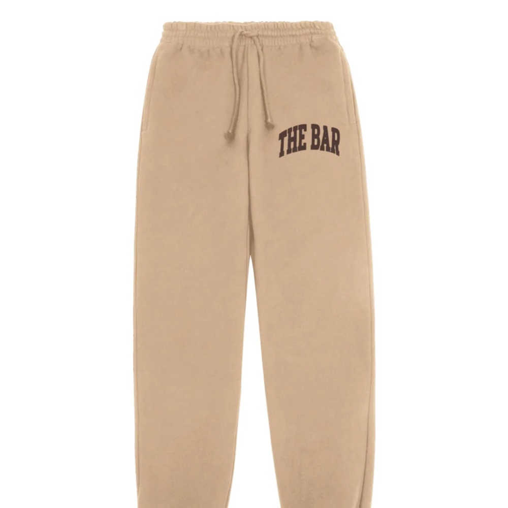 The Bar coffee sweatpants